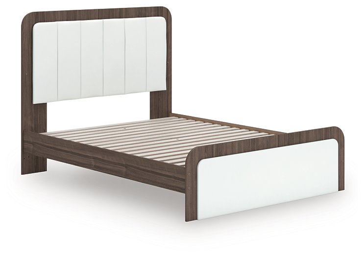 Kendanport Upholstered Bed - Theo's Factory Direct Mattress & Furniture (Columbus, OH)