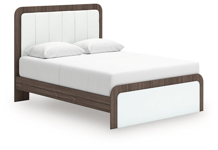 Kendanport Upholstered Bed - Theo's Factory Direct Mattress & Furniture (Columbus, OH)