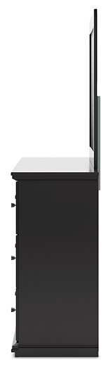 Maribel Dresser and Mirror - Theo's Factory Direct Mattress & Furniture (Columbus, OH)