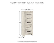 Cambeck Narrow Chest of Drawers - Theo's Factory Direct Mattress & Furniture (Columbus, OH)