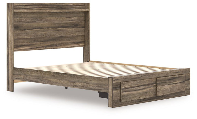 Elbrim Panel Storage Bed - Theo's Factory Direct Mattress & Furniture (Columbus, OH)