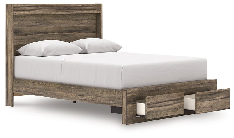 Elbrim Panel Storage Bed - Theo's Factory Direct Mattress & Furniture (Columbus, OH)