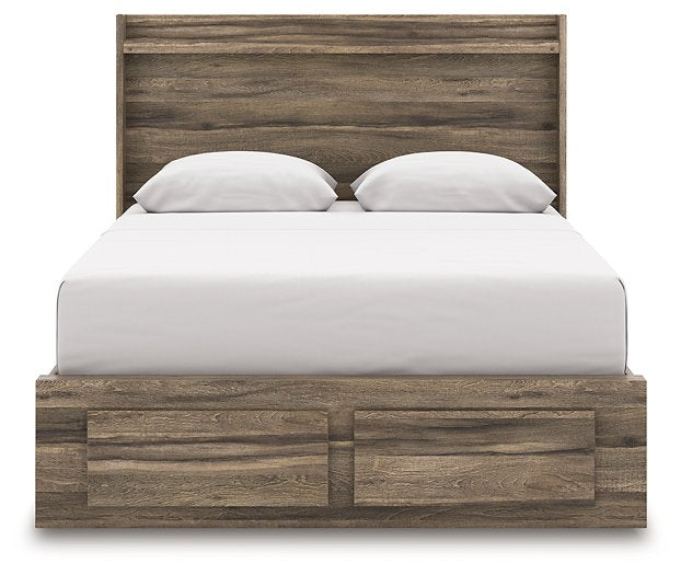 Elbrim Panel Storage Bed - Theo's Factory Direct Mattress & Furniture (Columbus, OH)