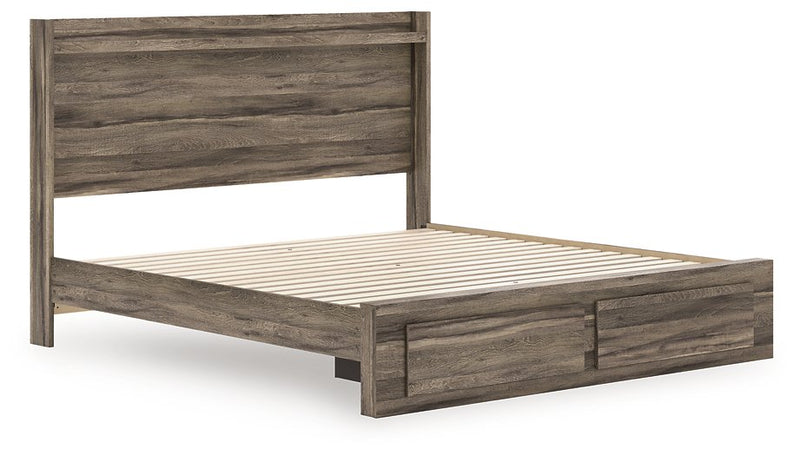 Elbrim Panel Storage Bed - Theo's Factory Direct Mattress & Furniture (Columbus, OH)