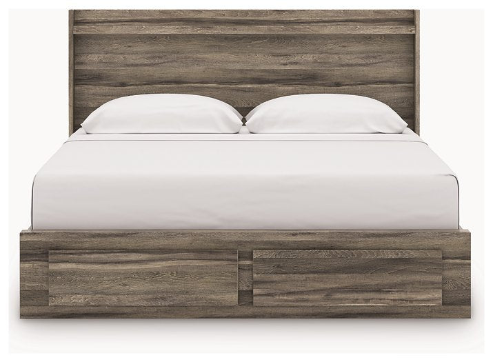 Elbrim Panel Storage Bed - Theo's Factory Direct Mattress & Furniture (Columbus, OH)