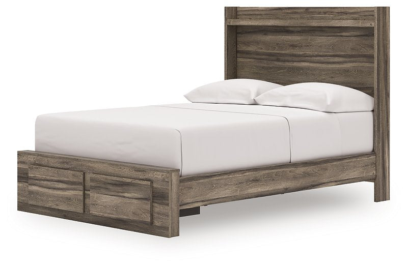 Elbrim Panel Storage Bed - Theo's Factory Direct Mattress & Furniture (Columbus, OH)