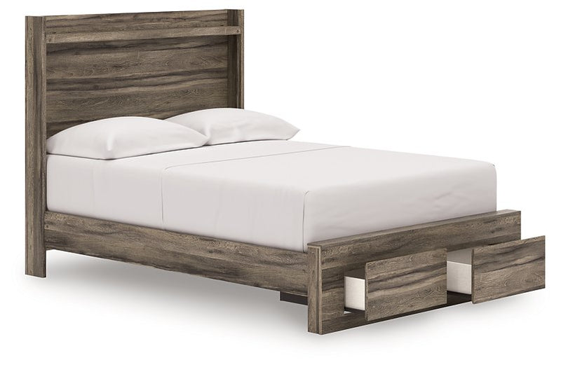 Elbrim Panel Storage Bed - Theo's Factory Direct Mattress & Furniture (Columbus, OH)