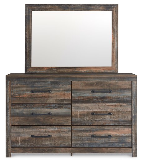 Drystan Dresser and Mirror - Theo's Factory Direct Mattress & Furniture (Columbus, OH)