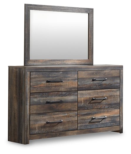 Drystan Dresser and Mirror - Theo's Factory Direct Mattress & Furniture (Columbus, OH)