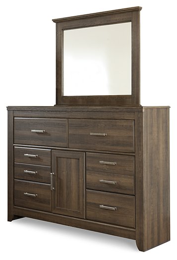Juararo Dresser and Mirror - Theo's Factory Direct Mattress & Furniture (Columbus, OH)