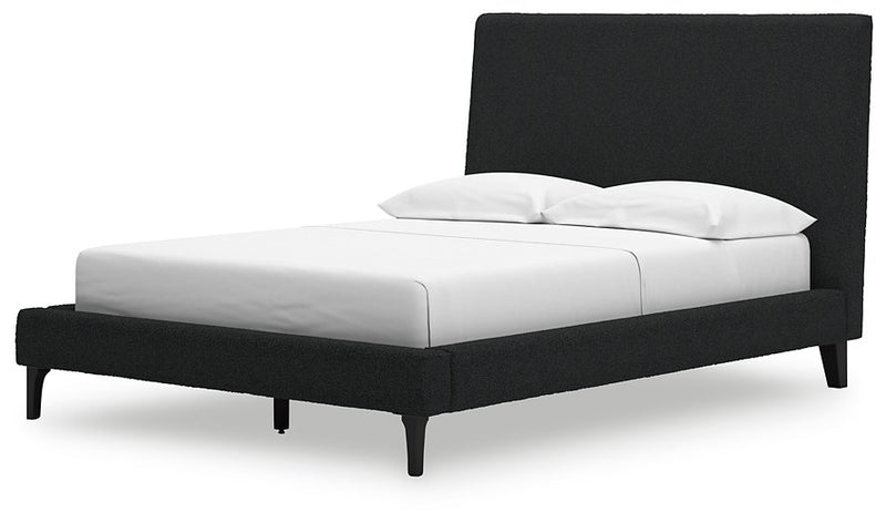 Cadmori Upholstered Bed with Roll Slats - Theo's Factory Direct Mattress & Furniture (Columbus, OH)