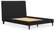 Cadmori Upholstered Bed with Roll Slats - Theo's Factory Direct Mattress & Furniture (Columbus, OH)