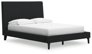 Cadmori Upholstered Bed with Roll Slats - Theo's Factory Direct Mattress & Furniture (Columbus, OH)