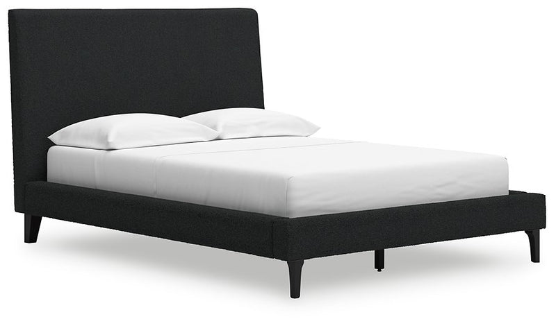 Cadmori Upholstered Bed with Roll Slats - Theo's Factory Direct Mattress & Furniture (Columbus, OH)