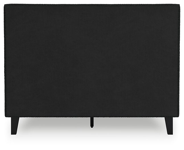 Cadmori Upholstered Bed with Roll Slats - Theo's Factory Direct Mattress & Furniture (Columbus, OH)