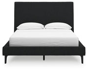 Cadmori Upholstered Bed with Roll Slats - Theo's Factory Direct Mattress & Furniture (Columbus, OH)