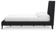Cadmori Upholstered Bed with Roll Slats - Theo's Factory Direct Mattress & Furniture (Columbus, OH)