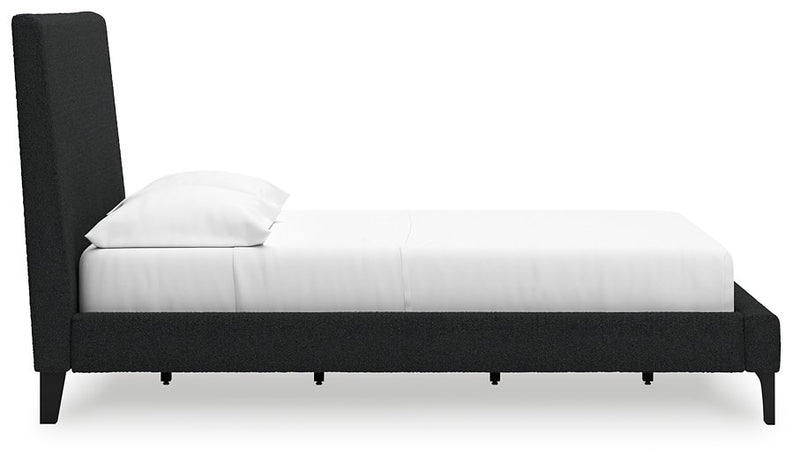 Cadmori Upholstered Bed with Roll Slats - Theo's Factory Direct Mattress & Furniture (Columbus, OH)