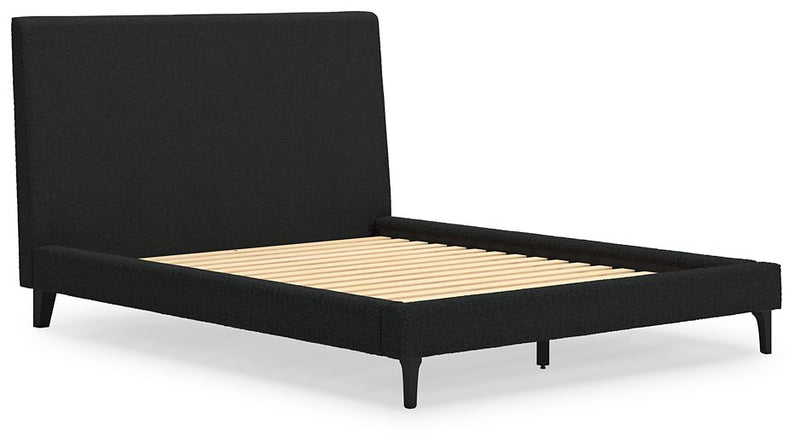 Cadmori Upholstered Bed with Roll Slats - Theo's Factory Direct Mattress & Furniture (Columbus, OH)