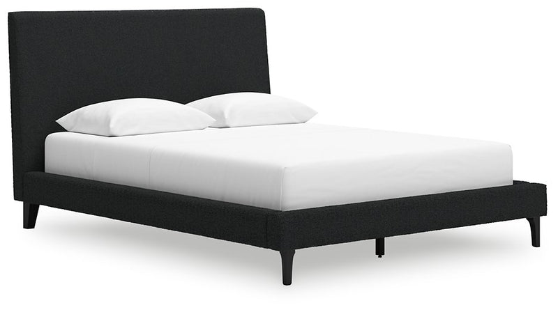 Cadmori Upholstered Bed with Roll Slats - Theo's Factory Direct Mattress & Furniture (Columbus, OH)