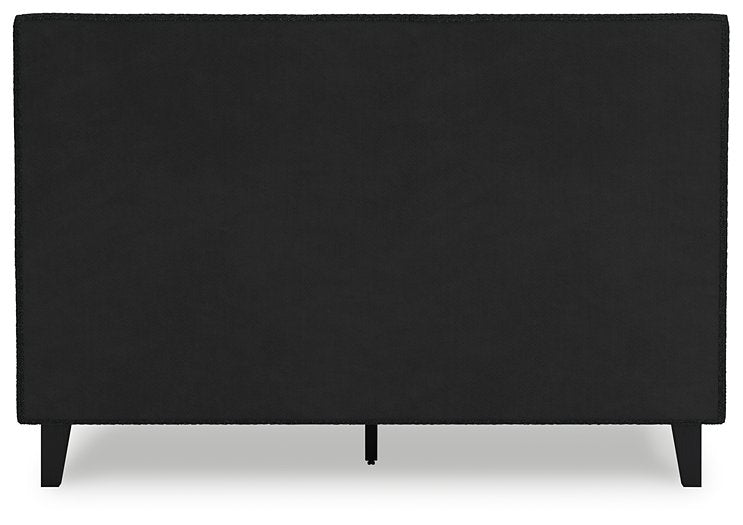 Cadmori Upholstered Bed with Roll Slats - Theo's Factory Direct Mattress & Furniture (Columbus, OH)