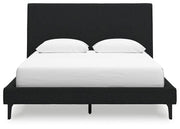 Cadmori Upholstered Bed with Roll Slats - Theo's Factory Direct Mattress & Furniture (Columbus, OH)