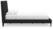Cadmori Upholstered Bed with Roll Slats - Theo's Factory Direct Mattress & Furniture (Columbus, OH)