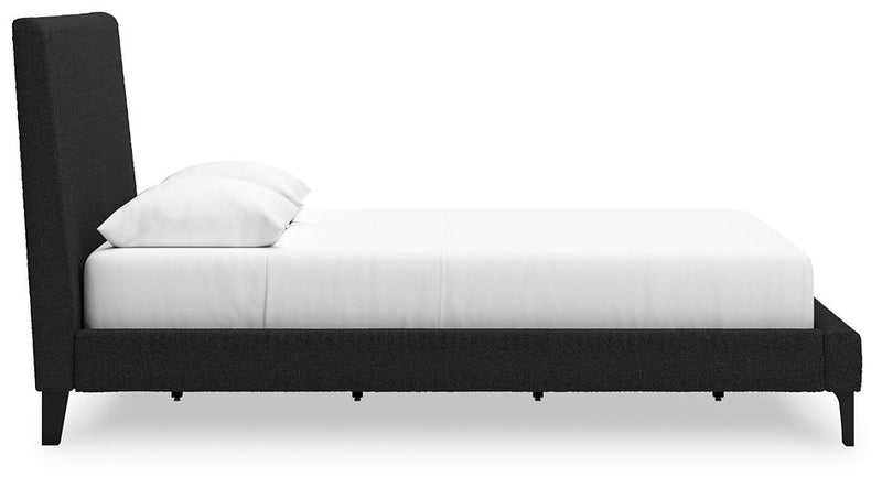 Cadmori Upholstered Bed with Roll Slats - Theo's Factory Direct Mattress & Furniture (Columbus, OH)