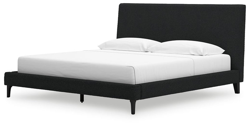 Cadmori Upholstered Bed with Roll Slats - Theo's Factory Direct Mattress & Furniture (Columbus, OH)