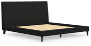 Cadmori Upholstered Bed with Roll Slats - Theo's Factory Direct Mattress & Furniture (Columbus, OH)