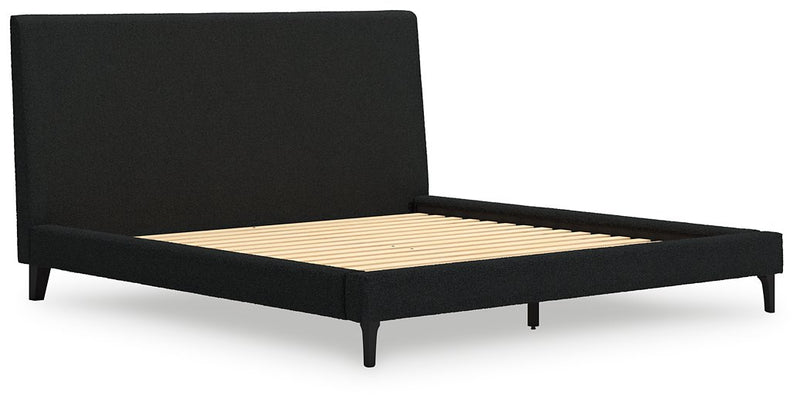 Cadmori Upholstered Bed with Roll Slats - Theo's Factory Direct Mattress & Furniture (Columbus, OH)