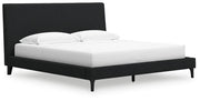 Cadmori Upholstered Bed with Roll Slats - Theo's Factory Direct Mattress & Furniture (Columbus, OH)