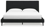 Cadmori Upholstered Bed with Roll Slats - Theo's Factory Direct Mattress & Furniture (Columbus, OH)