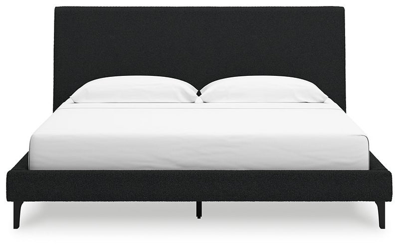 Cadmori Upholstered Bed with Roll Slats - Theo's Factory Direct Mattress & Furniture (Columbus, OH)