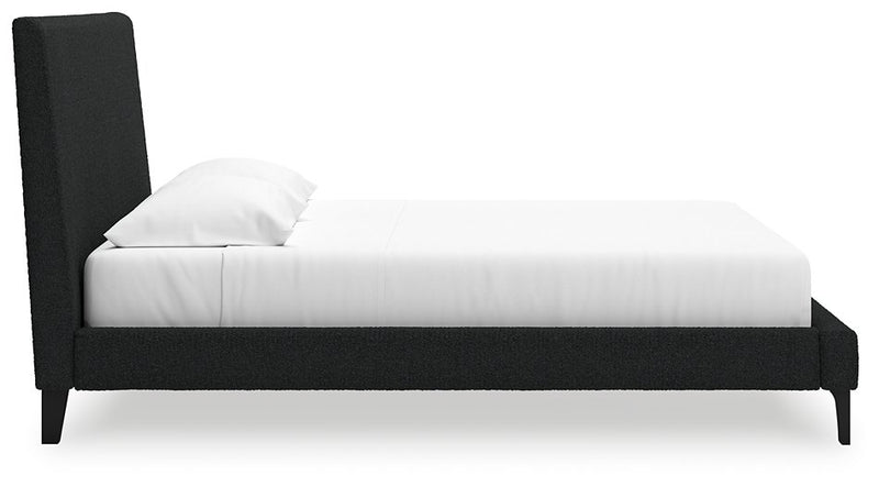 Cadmori Upholstered Bed with Roll Slats - Theo's Factory Direct Mattress & Furniture (Columbus, OH)
