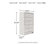 Altyra Chest of Drawers - Theo's Factory Direct Mattress & Furniture (Columbus, OH)