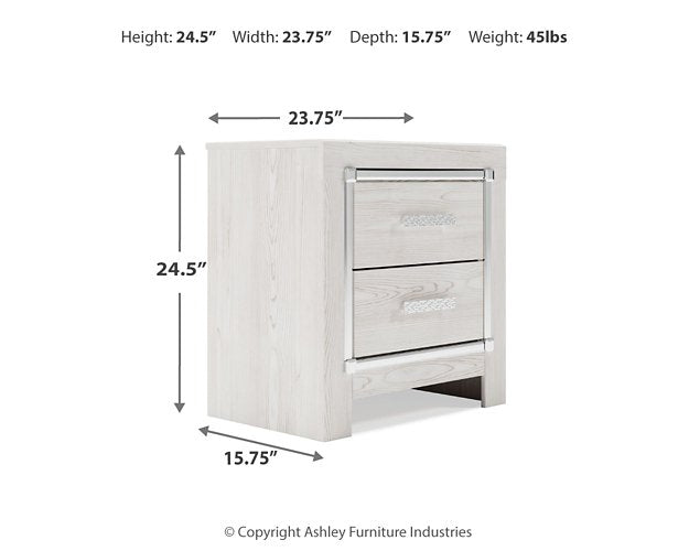 Altyra Nightstand - Theo's Factory Direct Mattress & Furniture (Columbus, OH)