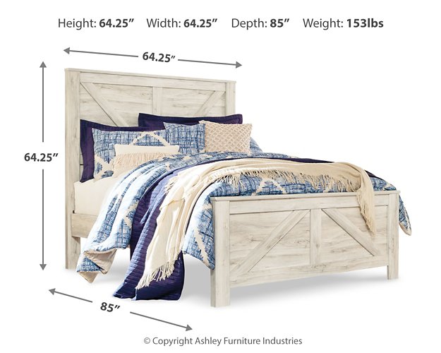 Bellaby Crossbuck Bed - Theo's Factory Direct Mattress & Furniture (Columbus, OH)