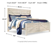 Bellaby Crossbuck Bed - Theo's Factory Direct Mattress & Furniture (Columbus, OH)
