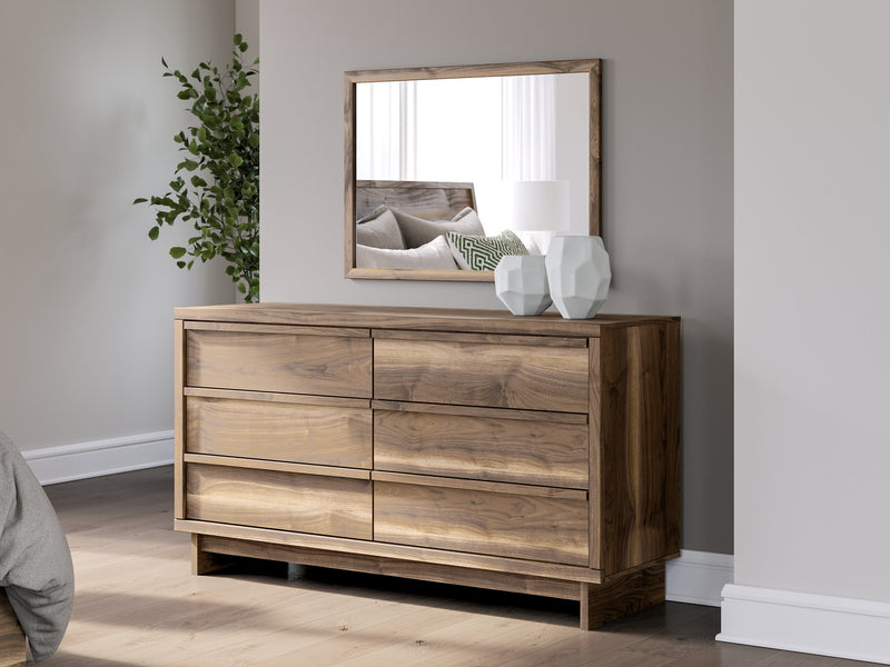 Chirason Dresser and Mirror - Theo's Factory Direct Mattress & Furniture (Columbus, OH)