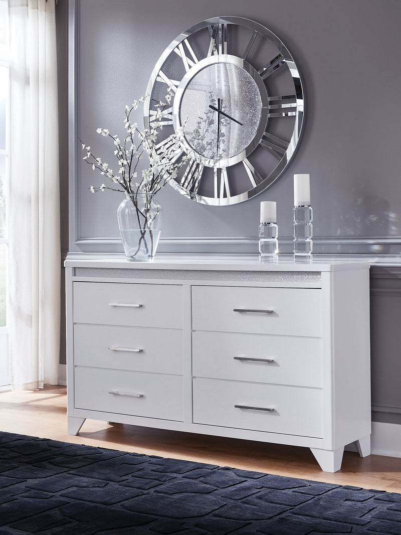 Jarlee Dresser and Mirror - Theo's Factory Direct Mattress & Furniture (Columbus, OH)