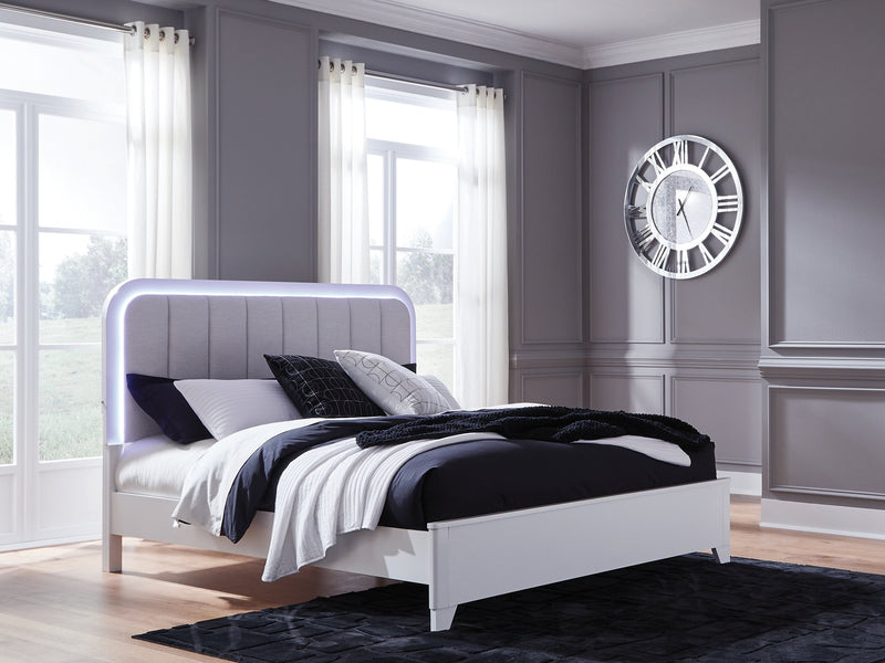 Jarlee Upholstered Bed - Theo's Factory Direct Mattress & Furniture (Columbus, OH)