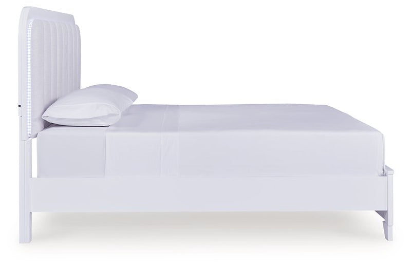 Jarlee Upholstered Bed - Theo's Factory Direct Mattress & Furniture (Columbus, OH)