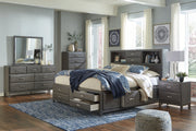 Caitbrook Storage Bed with 8 Drawers - Theo's Factory Direct Mattress & Furniture (Columbus, OH)