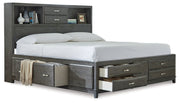 Caitbrook Storage Bed with 8 Drawers - Theo's Factory Direct Mattress & Furniture (Columbus, OH)