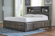 Caitbrook Storage Bed with 8 Drawers - Theo's Factory Direct Mattress & Furniture (Columbus, OH)