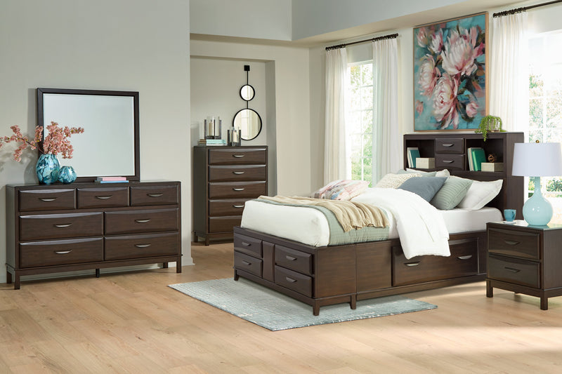 Vanmore Storage Bed - Theo's Factory Direct Mattress & Furniture (Columbus, OH)