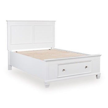 Fortman Panel Storage Bed - Theo's Factory Direct Mattress & Furniture (Columbus, OH)