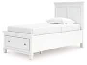 Fortman Panel Storage Bed - Theo's Factory Direct Mattress & Furniture (Columbus, OH)