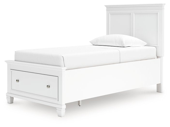Fortman Panel Storage Bed - Theo's Factory Direct Mattress & Furniture (Columbus, OH)